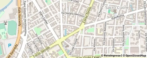 Mappa Novara