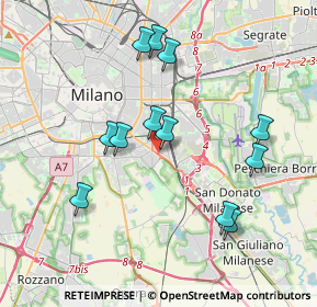 Mappa Via Marochetti Carlo, 20139 Milano MI, Italia (3.655)