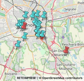 Mappa Via Marochetti Carlo, 20139 Milano MI, Italia (3.3755)