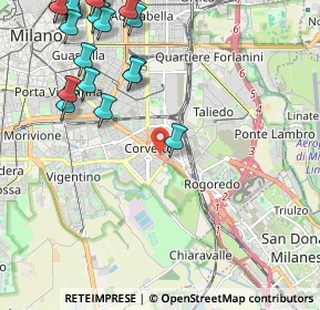 Mappa Via Marochetti Carlo, 20139 Milano MI, Italia (2.947)
