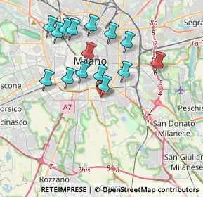 Mappa Via Barletta, 20141 Milano MI, Italia (3.63133)
