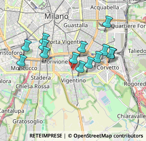 Mappa Via Barletta, 20141 Milano MI, Italia (1.61143)