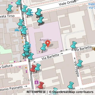 Mappa Via Barletta, 20141 Milano MI, Italia (0.09643)