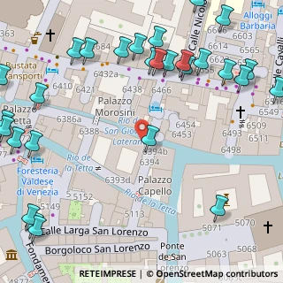 Mappa Calle Bianca Cappello, 30100 Venezia VE, Italia (0.09964)