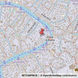 Mappa Venezia Rialto, Calle dei Cinque, San Polo, 609, 30125 Venezia, Venezia (Veneto)