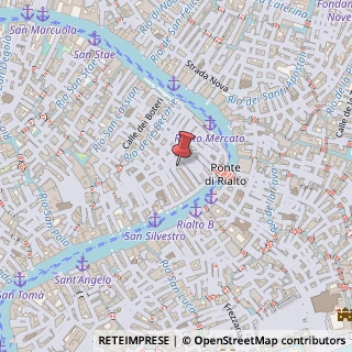 Mappa Calle Rivetta San Polo, 649, 30125 Venezia, Venezia (Veneto)