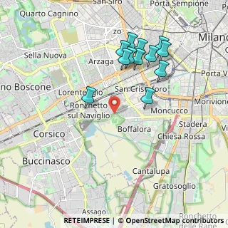 Mappa Via Cesare Chiodi, 20143 Milano MI, Italia (1.93)