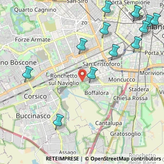 Mappa Via Cesare Chiodi, 20143 Milano MI, Italia (3.06)