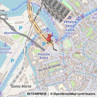 Mappa Rampa Santa Chiara, 496/z, 30135 Venezia, Venezia (Veneto)