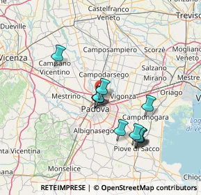 Mappa A4 Torino - Trieste, 35133 Padova PD, Italia (12.79)