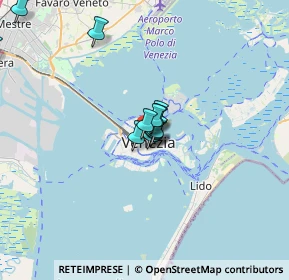 Mappa C. de Mezzo, 30125 Venezia VE, Italia (2.40667)