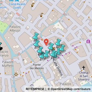 Mappa Calle dei Meloni, 30125 Venezia VE, Italia (0.05385)