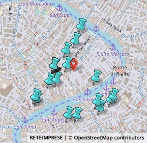 Mappa Calle dei Meloni, 30125 Venezia VE, Italia (0.222)