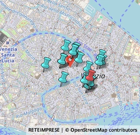 Mappa Calle dei Meloni, 30125 Venezia VE, Italia (0.278)