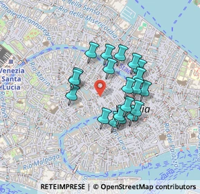 Mappa Calle dei Meloni, 30125 Venezia VE, Italia (0.3295)