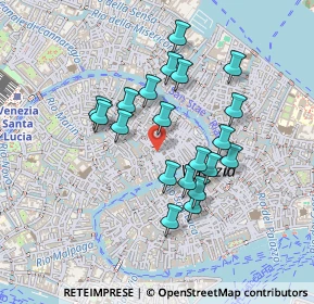 Mappa Calle dei Meloni, 30125 Venezia VE, Italia (0.385)