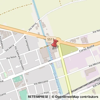Mappa Corso Roma, 181, 28069 Trecate, Novara (Piemonte)