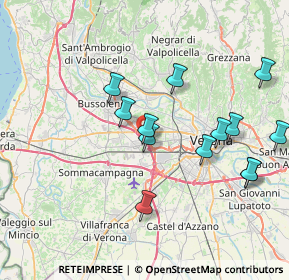 Mappa A22 Brennero - Modena, 37060 Verona VR, Italia (7.66538)