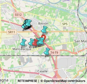 Mappa A22 Brennero - Modena, 37060 Verona VR, Italia (1.6135)