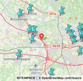 Mappa A22 Brennero - Modena, 37060 Verona VR, Italia (5.995)