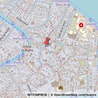 Mappa Calle del Forner, 5988, 30122 Venezia, Venezia (Veneto)