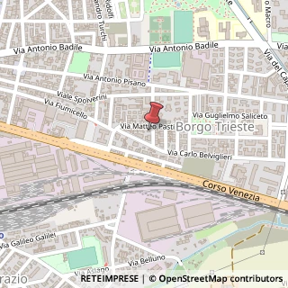 Mappa Via Giovanni Panteo, 12, 37131 Verona, Verona (Veneto)