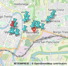 Mappa Via Luigi Bonomi, 37129 Verona VR, Italia (0.8925)