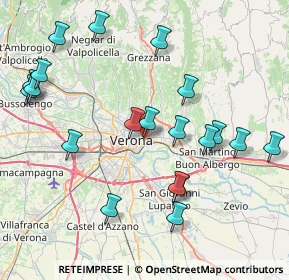 Mappa Via Luigi Bonomi, 37129 Verona VR, Italia (8.906)