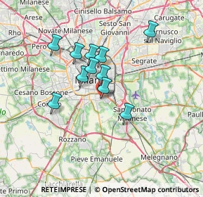 Mappa Via Cassano d'Adda, 20139 Milano MI, Italia (5.44818)