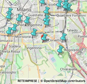 Mappa Via Cassano d'Adda, 20139 Milano MI, Italia (2.49389)
