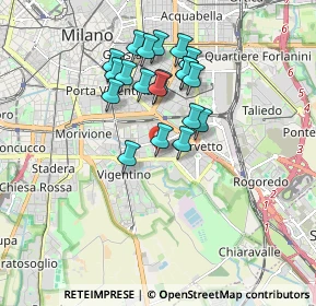 Mappa Via Cassano d'Adda, 20139 Milano MI, Italia (1.4855)