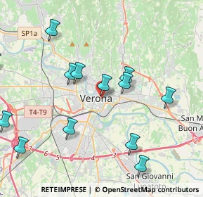 Mappa Vicolo Torcoletto, 37121 Verona VR, Italia (4.59846)