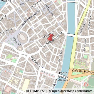 Mappa Stradone S. Fermo, 17, 37121 Verona, Verona (Veneto)