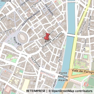 Mappa Stradone S. Fermo, 22, 37121 Verona, Verona (Veneto)