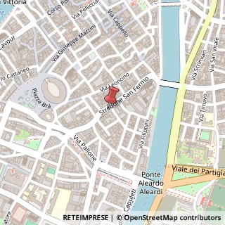 Mappa Stradone S. Fermo, 21, 37121 Verona, Verona (Veneto)