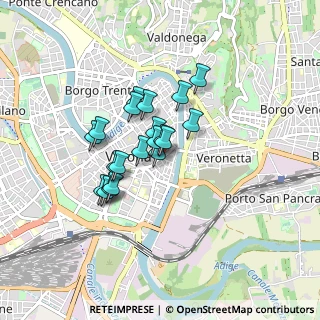 Mappa Vicolo Torcoletto, 37121 Verona VR, Italia (0.6015)