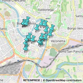 Mappa Vicolo Torcoletto, 37121 Verona VR, Italia (0.706)