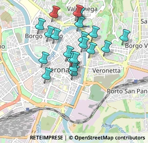 Mappa Vicolo Torcoletto, 37121 Verona VR, Italia (0.7965)