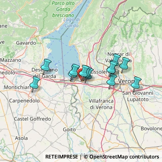 Mappa Via Venezia, 37017 Castelnuovo del Garda VR, Italia (10.79385)
