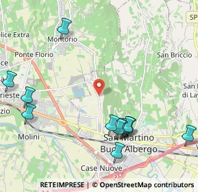 Mappa Via Giuseppe Verdi, 37036 San Martino Buon Albergo VR, Italia (2.51333)