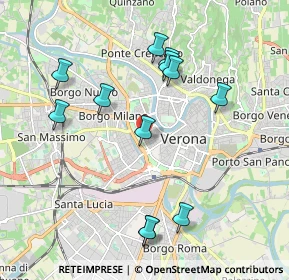 Mappa Circonvallazione Pietro Maroncelli, 37123 Verona VR, Italia (2.00833)