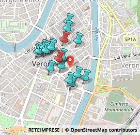 Mappa Via Don Enrico Tazzoli, 37121 Verona VR, Italia (0.3385)