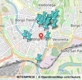 Mappa Piazzetta S. Pietro Incarnario, 37121 Verona VR, Italia (0.7735)