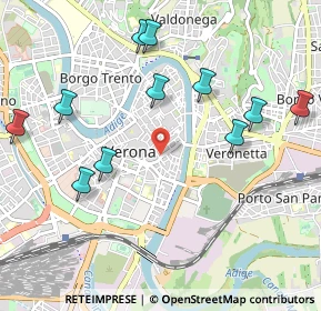 Mappa Via Rocche, 37121 Verona VR, Italia (1.13182)