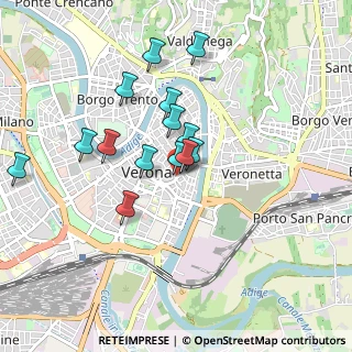 Mappa Via Rocche, 37121 Verona VR, Italia (0.76714)
