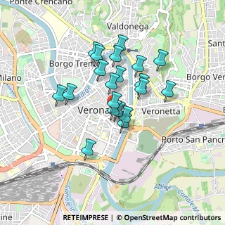 Mappa Piazzetta S. Pietro Incarnario, 37121 Verona VR, Italia (0.682)