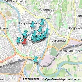 Mappa Via Rocche, 37121 Verona VR, Italia (0.575)