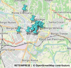 Mappa Piazzetta S. Pietro Incarnario, 37121 Verona VR, Italia (0.92667)
