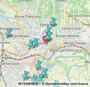 Mappa Via Don Enrico Tazzoli, 37121 Verona VR, Italia (2.22154)