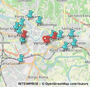 Mappa Piazzetta S. Pietro Incarnario, 37121 Verona VR, Italia (1.855)